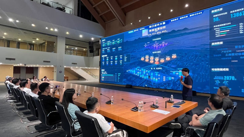 九游娱乐：与美同行！2024年海口市“向数图强赋能自贸”主题