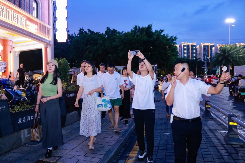 九游娱乐：与美同行！2024年海口市“向数图强赋能自贸”主题网络传播活动启动(图4)