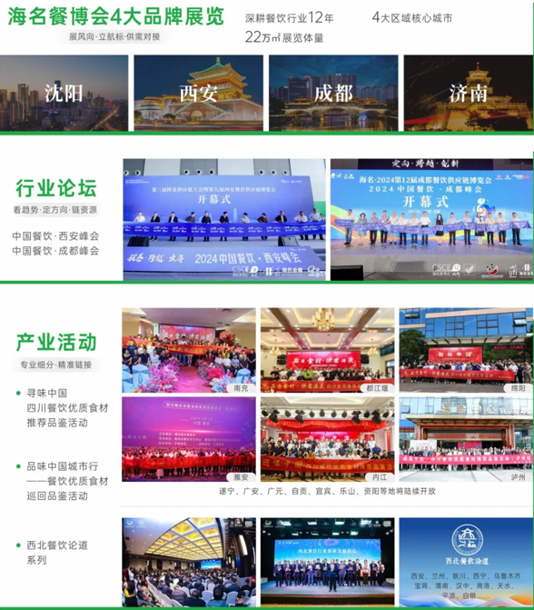 餐饮黄金十年西南西北成必争之地！2025海名餐博会抢位火爆新老客户齐聚！(图2)