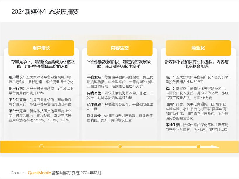 2024年新媒体生态盘点：五大平台覆盖1071亿用户(图2)